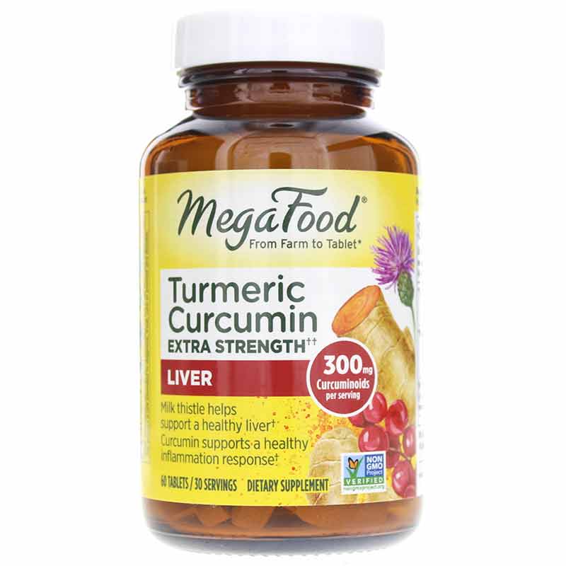 Turmeric Strength for Liver, Megafood